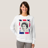 HRH Königin Elizabeth II RIP 1926-2022 T-Shirt (Vorne ganz)
