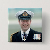 HRH Prince Andrew Button (Vorderseite)