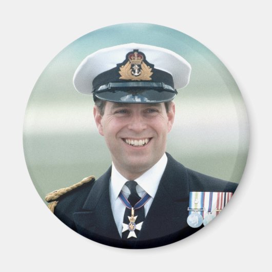 HRH Prince Andrew Magnet (Vorne)