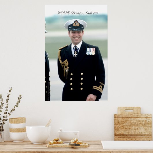 HRH Prince Andrew Poster (Küche)