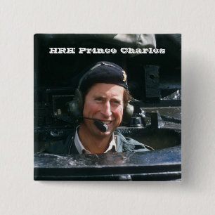 HRH Prince Charles Button