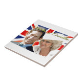 HRH Prince Charles & HRH Duchess of Cornwall Fliese (Seite)
