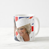 HRH Prince Charles & HRH Duchess of Cornwall Kaffeetasse (VorderseiteRechts)