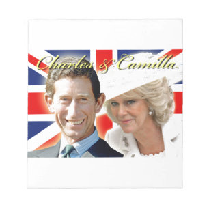 HRH Prince Charles & HRH Duchess of Cornwall Notizblock