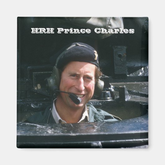 HRH Prince Charles Magnet (Vorne)