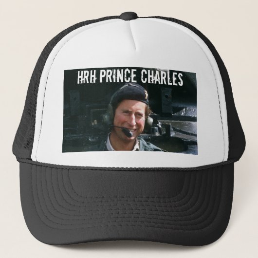 HRH Prince Charles Truckerkappe (Vorderseite)