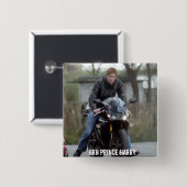 HRH Prince Harry Motorrad Button (Vorne & Hinten)