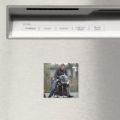 HRH Prince Harry Motorrad Magnet (In Situ (Geschirrspüler))