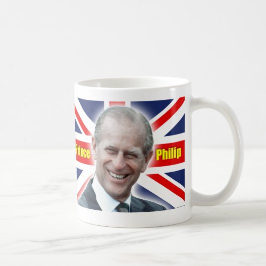 HRH Prince Philip - Super! Kaffeetasse (Rechts)