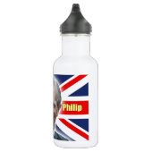 HRH Prince Philip - Super! Trinkflasche (Rechts)