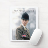 HRH Princess Anne 1973 Mousepad (Mit Mouse)