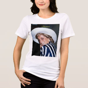 HRH Princess Diana Australia 1988 Pro Foto HD Tri-Blend Shirt