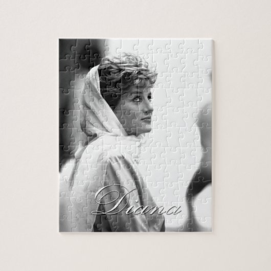 HRH Princess Diana Egypt - Pro Foto Puzzle (Vertikal)