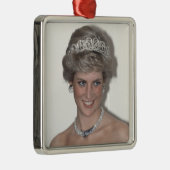 HRH Princess Diana Xmas Silbernes Ornament (Rechts)