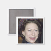 HRH Princess Margaret Magnet (Vorderseite/Rückseite)