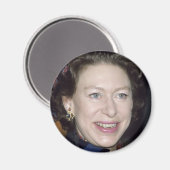 HRH Princess Margaret Magnet (Vorderseite/Rückseite)
