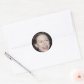 HRH Princess Margaret Runder Aufkleber (Umschlag)