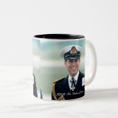 HRH Prinz Andrew Zweifarbige Tasse (VorderseiteRechts)