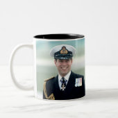 HRH Prinz Andrew Zweifarbige Tasse (Links)