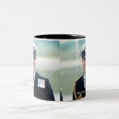 HRH Prinz Andrew Zweifarbige Tasse (Mittel)
