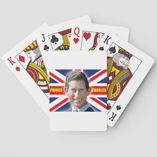 HRH Prinz Charles Atemberaubend! Spielkarten (Rückseite)