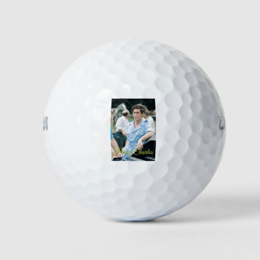 HRH Prinz Charles Cowdray 1976 Golfball (Vorderseite)