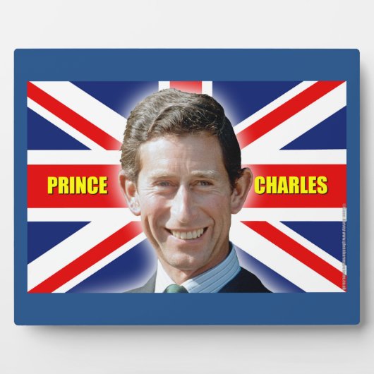 HRH Prinz Charles - Patiotic! Fotoplatte (Vorderseite)
