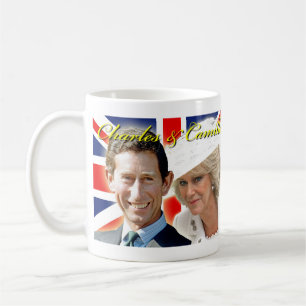 HRH Prinz Charles u. HRH Herzogin von Cornwall Kaffeetasse