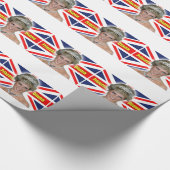 HRH Prinzessin Diana Stunning! Geschenkpapier (Ecke)