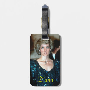 HRH Prinzessin Diana Wien 1986 Gepäckanhänger