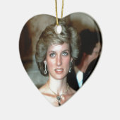 HRH Prinzessin Diana Wien 1986 Keramik Ornament (Links)