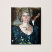HRH Prinzessin Diana Wien 1986 Puzzle (Vertikal)