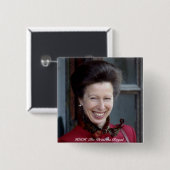 HRH: Prinzessin Royal Button (Vorne & Hinten)