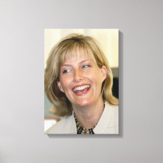 HRH Sophie, Countess of Wessex 2003 Leinwanddruck