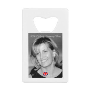 HRH Sophie, Countess of Wessex Geldbeutel Flaschenöffner