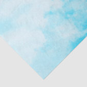 Hright Cloudy Sky - Blue Seidenpapier (Detail)