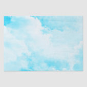 Hright Cloudy Sky - Blue Seidenpapier (Vorderseite)