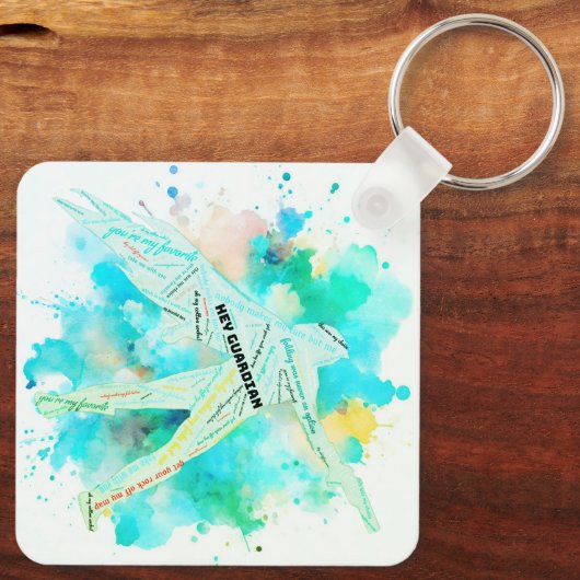 Hright Hunter Schlüsselanhänger (Rückseite)