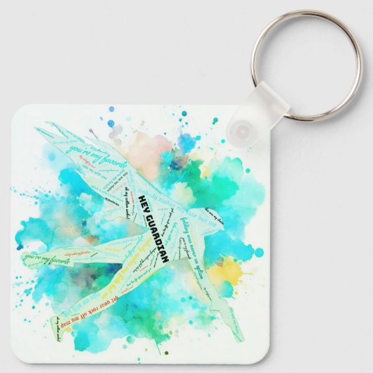 Hright Hunter Schlüsselanhänger (Rückseite)