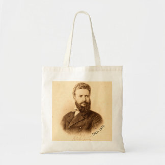 Hristo Botev Vintage-Porträt Bulgarischer Patriot Tragetasche