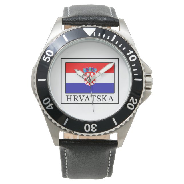 Hrvatska Armbanduhr (Vorderseite)