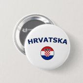 Hrvatska Button (Vorne & Hinten)