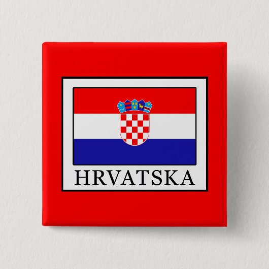 Hrvatska Button (Vorderseite)
