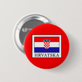 Hrvatska Button (Vorne & Hinten)