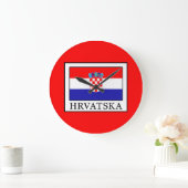 Hrvatska Große Wanduhr (Zuhause)