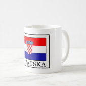 Hrvatska Kaffeetasse (VorderseiteRechts)
