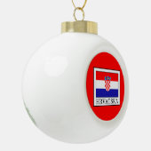 Hrvatska Keramik Kugel-Ornament (Links)