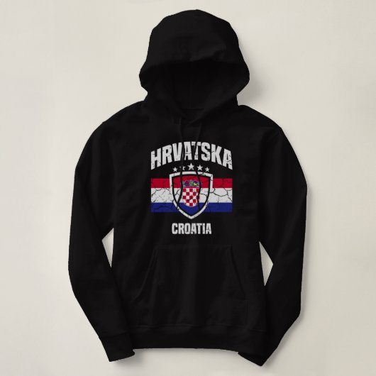Hrvatska Kroatien Pullover Hoodie (Design vorne)