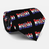 Hrvatska: kroatische Flagge Krawatte (Gerollt)