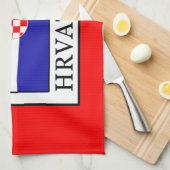 Hrvatska Küchentuch (Viertel Falte)